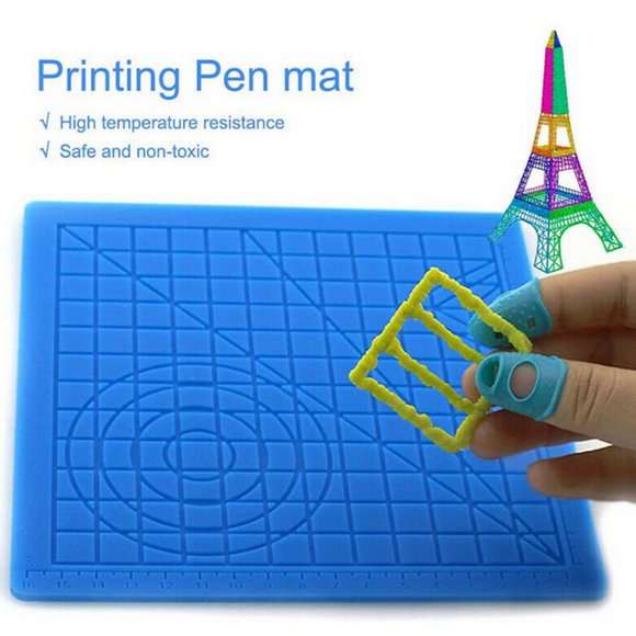 NWT 3D Drawing Pen/3D Printer Bundle. 2 Mats and 2 Filament Packs for 3Doodler - Picture 7 of 13